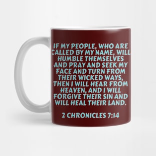 Bible Verse 2 Chronicles 7:14 Mug
